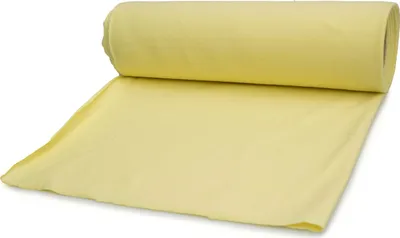 Produktbild von French Terry, Baumwolle Sweatshirtstoff, Kanariengelb 50 x 185 cm