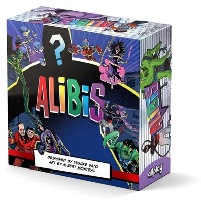 Produktbild von Alibis - Kartenspiel - ENG Edition