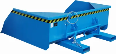 Produktbild von BAUER Staplerschaufel mechanisch - 2.000 l - 3.000 kg - lichtblau