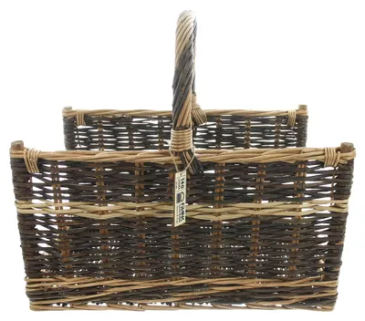 Produktbild von Kaminholzkorb Universale, Vollweide, 53x38x29cm