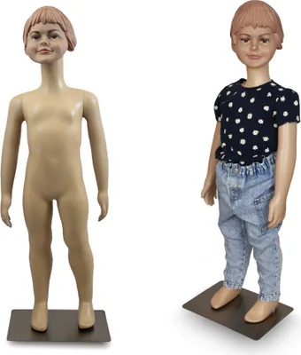 Produktbild von Bituxx Schaufensterpuppe Mädchen klein 90 cm MS-16984
