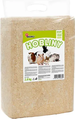 Obrázek produktu pro Akinu Hobliny pro hlodavce lisované 2,8 kg