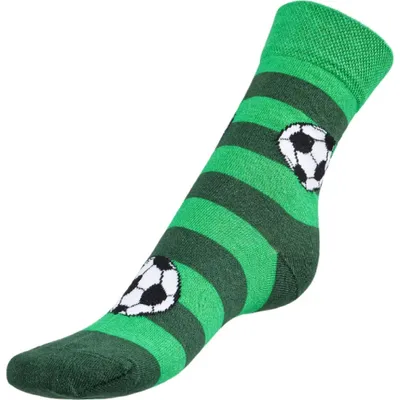 Produktbild von Socken für Kinder Fußball - 30-34 - Grün