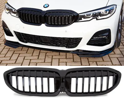 Produktbild von Set Performance Kühlergrill schwarz Glanz passt für den BMW 3er G20 G21 ab 2019 auch für Kamera + ABE