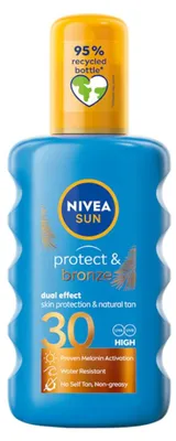 Produktbild von NIVEA SUN Feuchtigkeitsspendendes Sonnenschutzspray LSF 30 200 ml