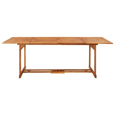 Immagine prodotto di vidaXL Tavolo da pranzo da giardino 220x90x75 cm in legno massiccio di acacia