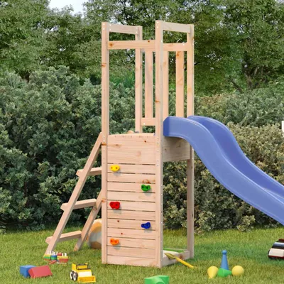 Obrázok produktu pre vidaXL Hracia veža 53x46,5x169 cm z masívneho borovicového dreva