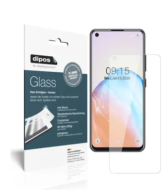 Obrázek produktu pro 2x ochranná fólie pro Oukitel C18 Pro - Anti-Shock 9H Film dipos Glass Plastic Glass