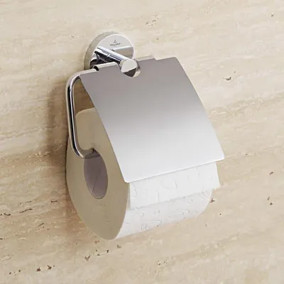Immagine prodotto di Villeroy & Boch TVA15101300061 Portarotolo con coperchio