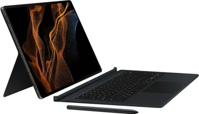 Image de Clavier Samsung Book Cover pour Galaxy Tab S8 Ultra Noir