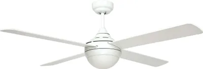 Image de Ventilateur de plafond avec éclairage et télécommande Balloo Blanc 122 cm