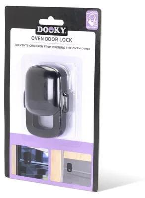 Produktbild von Dooky 2301107, 1 Stück(e), Schwarz, Backofen, Sichtverpackung, 60 mm, 25 mm