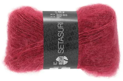 Produktbild von Lana Grossa - Setasuri 0010 weinrot