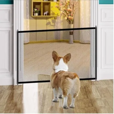Productafbeelding van Trapbeschermingsrooster voor honden - 180 x 72 cm - Zwart