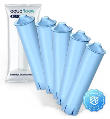 Immagine prodotto di Filtro per l'acqua Jura Aquafloow Blu Macchina da caffè automatica 4 pezzi Ricambio compatibile