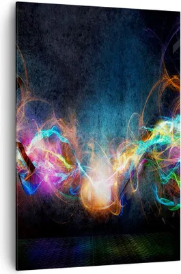 Produktbild von Bild auf Leinwand - Leinwandbild - Einteilig - Abstraktion modern - 70x100cm - Wand Bild - Wanddeko - Wandbilder - Leinwanddruck - Wanddekoration - Leinwand bilder - Wandbild - PA70x100-3512