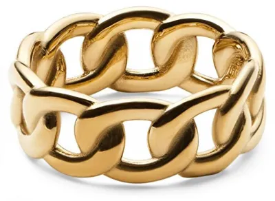 Image de Bagues Daniel Wellington Or 18 Collection Chunky Chain - femmes