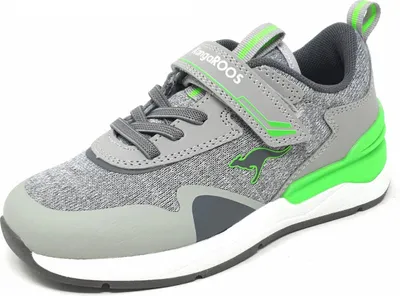 Zdjęcie produktu dla KangaRoos KD - GYM - chłopięce buty sportowe EV w kolorze szarym, rozmiar 28