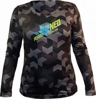 Produktbild von HAVEN Langarm Fahrradtrikot für den Sommer - PEARL NEO LONG - Schwarz 2XL