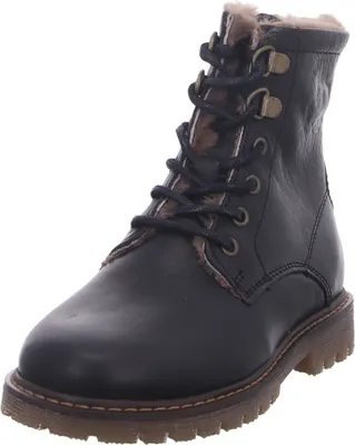 Produktbild von Bisgaard Kinder Stiefel Maia aus Leder, gefüttert, Schwarz, Größe 28 mit flexibler Gummisohle
