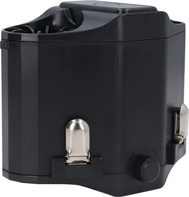 Produktbild von 3-in-1-Gürtelventilator mit Clip, wiederaufladbar, tragbar, abnehmbar, 10000-mAh-Akku, mit Trageband und stufenloser Geschwindigkeitsregulierung