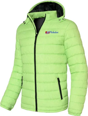 Imagen del producto de Chaqueta de invierno Nebulus Winterjacke COLORS para hombre, chaqueta de exterior cálida, práctica y versátil, ideal para entretiempo e invierno, modelo P4845, color verde lima, talla L