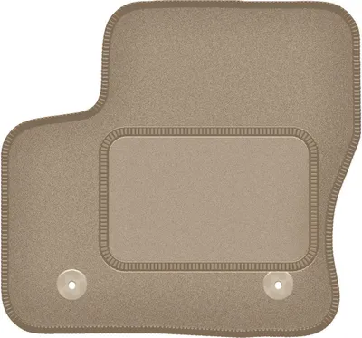 Immagine prodotto di Tappetino conducente in velluto beige compatibile con Ford Transit Connect (2013-2017, furgone) – con fissaggi – su misura