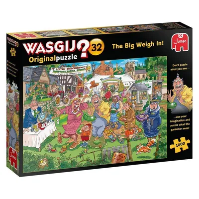 Zdjęcie produktu dla puzzle Wasgij Original 32 The Big Weigh In 1000 Teile