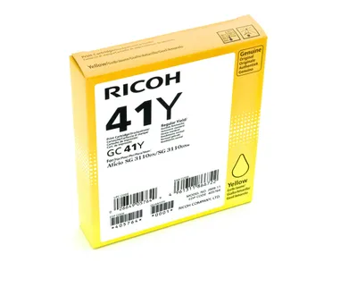 Produktbild von Ricoh Patrone GC41Y     yellow     2200 Seiten        405764