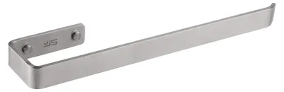 Image de Porte-serviettes, barre porte-serviettes en acier inoxydable brossé, à fixation murale ou sur meuble, pour salle de bains et cuisine, 38 cm