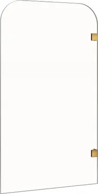 Produktbild von Badewannenaufsatz reversibel, abgerundete Ecken - Gold - 80 x 140 cm - TIMOUR