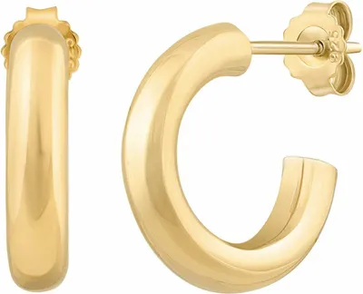 Produktbild von cai Creole 925/- Sterling Silber 1,9cm gelb ohne Stein 358210209V