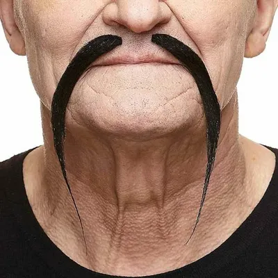 Obrázek produktu pro Knír My Other Me Černé doplňky pro převlek