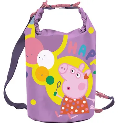 Image de Sac étanche Peppa Pig rose pour enfants, taille unique