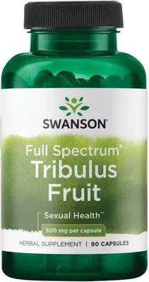 Immagine prodotto di Tribulus frutto 500 mg 90 capsule Swanson Health Products