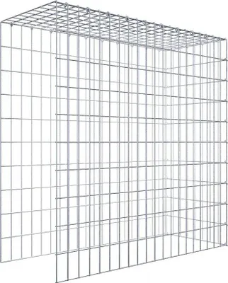 Produktbild von Anbaugabione Typ 4 100 cm x 100 cm x 40 cm (L x H x T), Maschenweite 5 cm x 10 cm, C-Ring