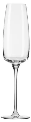 Produktbild von KROSNO Modern Champagner- und Proseccogläser Klar, 4er-Set, 250 ml