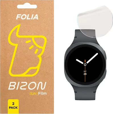 Produktbild von 2x Matte Folie für Galaxy Watch 8 40 mm, Bizon Glass Watch Film Sun Duo