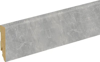 Produktbild von Neuhofer Fußleiste 240 cm 70 x 19 mm Sichtestrich hell