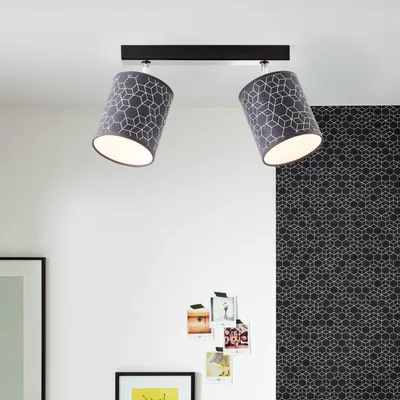 Produktbild von Brilliant Galance Spotbalken, 2-flammig E27 Schwarz  Europe 86813/06