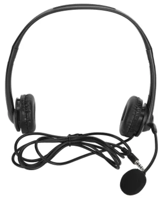 Produktbild von Kundendienst-Headset, Freisprecheinrichtung, Stereo, kabelgebunden, binauraler PC-Kopfhörer mit Geräuschunterdrückung für den Telefonverkauf, 3,5 mm