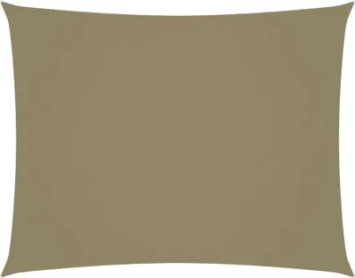Image de Voile d'ombrage Oxford Rectangulaire 3x4,5 m Beige