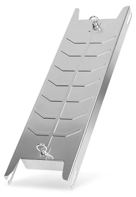Produktbild von Peviasot Räucherbrett Flammlachsbrett mit Edelstahlhalter für Grill und Feuerschale,1 Stück