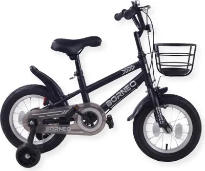 Image de Buxibo - Vélo d'enfant pour garçons - Borneo - 12 pouces - Noir