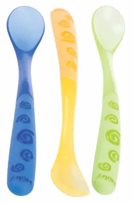 Produktbild von Breilöffel mit extra langem Griff - 3er pack - 6M+