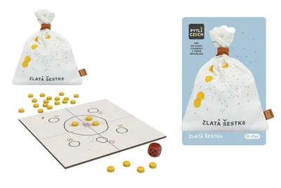 Obrázok produktu pre Pytlíczech Golden Six - stolová hra do vrecka