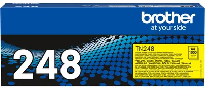 Produktbild von Brother TN-248Y, 1000 Seiten, Gelb, 1 Stück(e)