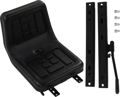 Obrázek produktu pro Ergonomicky pohodlné sedadlo traktoru zPolyuretankůže, odolné proti opotřebení, robustní sedadlo pro vysokozdvižný vozík a bagr pro stavební stroje