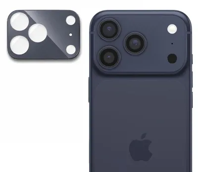 Obrázek produktu pro Techsuit – Full Camera Glass ochranné sklo na fotoaparát pro iPhone 17 Pro – tmavě modré