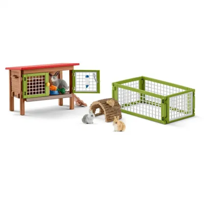 Obrázek produktu pro Schleich® 42420 Schleich® Farm World 42420 Kaninchenstall Spielfiguren-Set